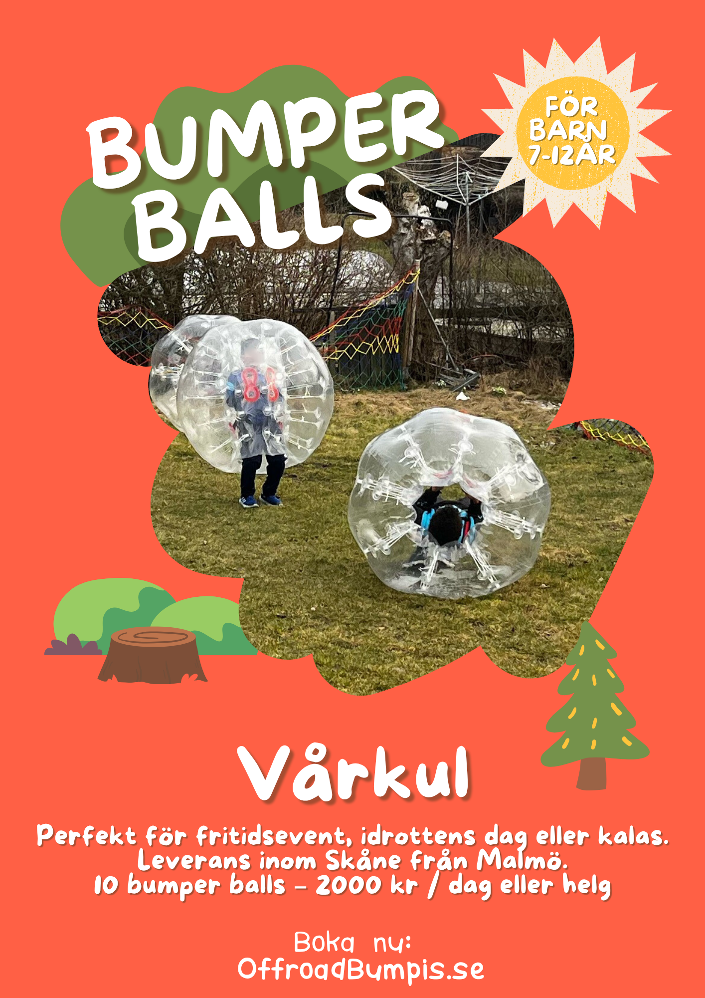 Exempel på reklamflyer för företag