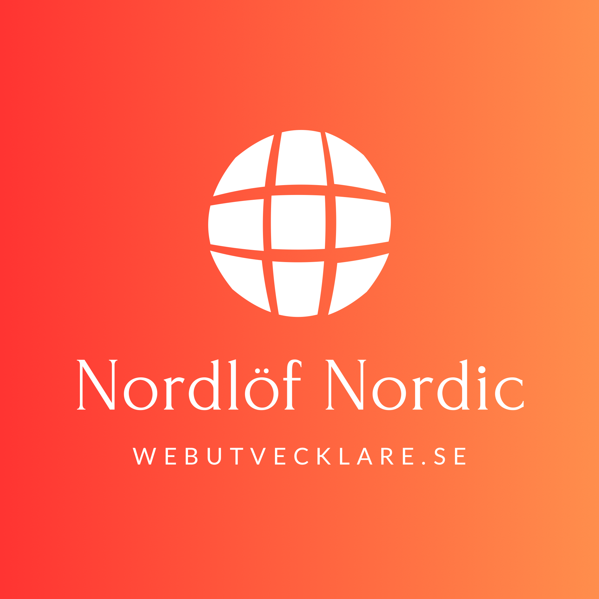Nordlöf Nordic logga för webbutveckling i Sverige